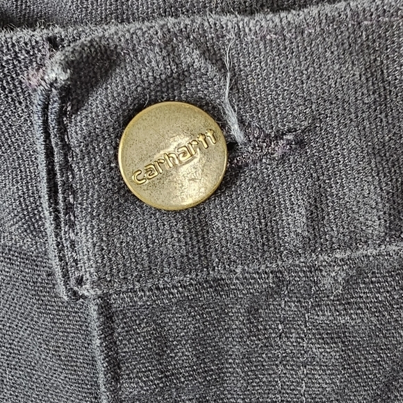 Carhartt Dungaree Fit Washed Duck Utility Work Pants‎ B11 MDT 38 X 32 Carpenter - Picture 6 of 12